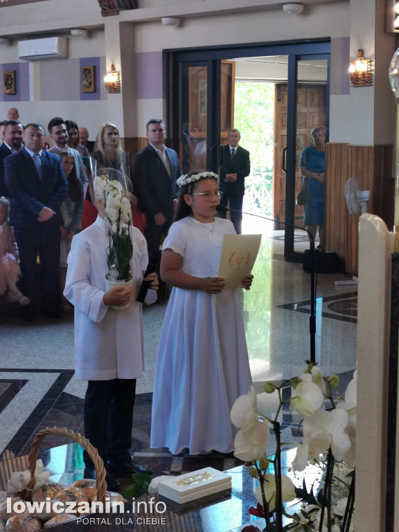Pierwsza Komunia Św. w parafii w Bobrownikach