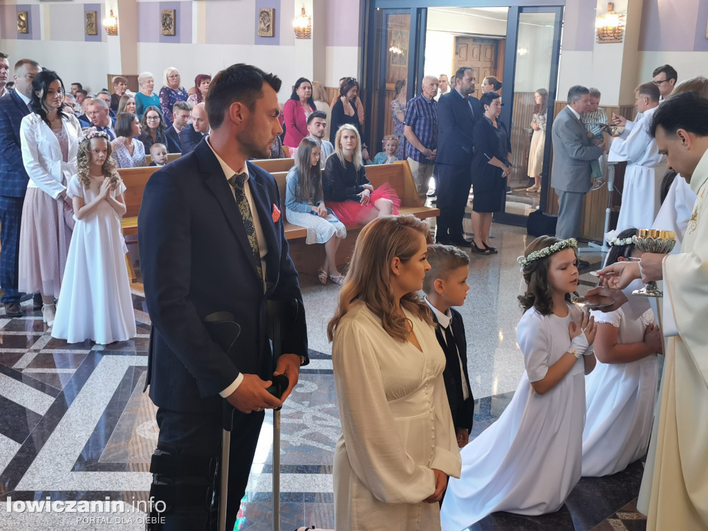 Pierwsza Komunia Św. w parafii w Bobrownikach