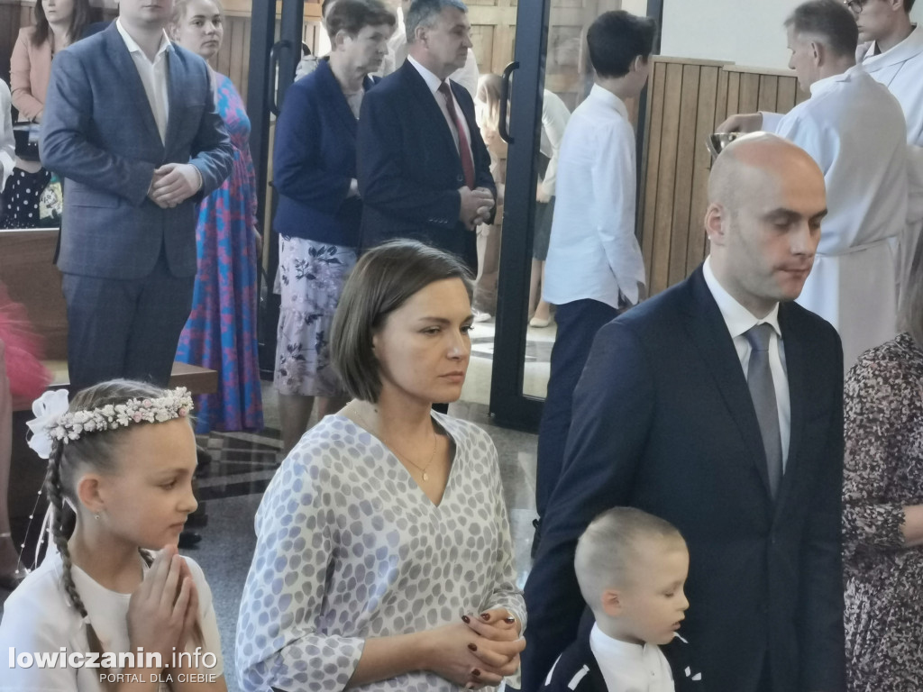 Pierwsza Komunia Św. w parafii w Bobrownikach