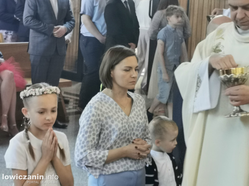 Pierwsza Komunia Św. w parafii w Bobrownikach
