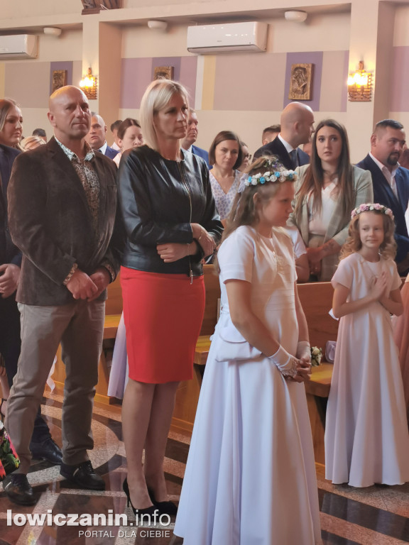 Pierwsza Komunia Św. w parafii w Bobrownikach