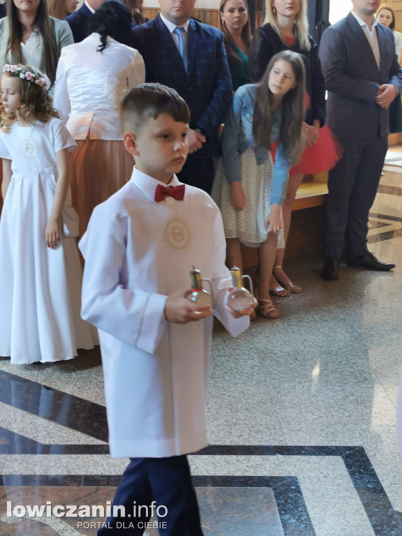Pierwsza Komunia Św. w parafii w Bobrownikach