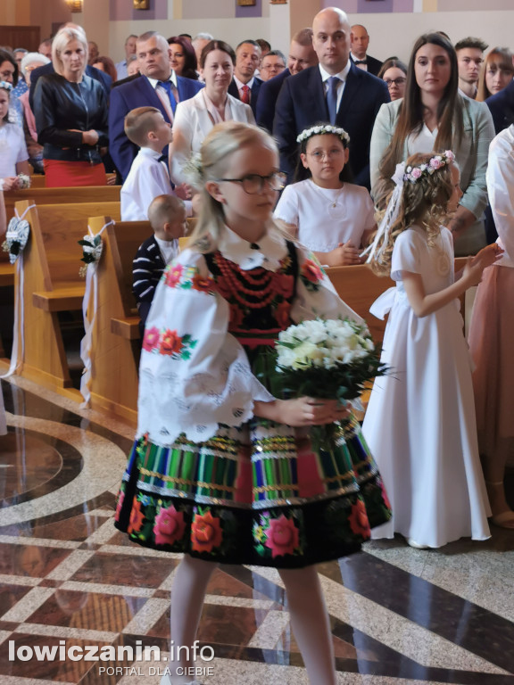 Pierwsza Komunia Św. w parafii w Bobrownikach