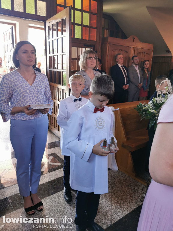 Pierwsza Komunia Św. w parafii w Bobrownikach