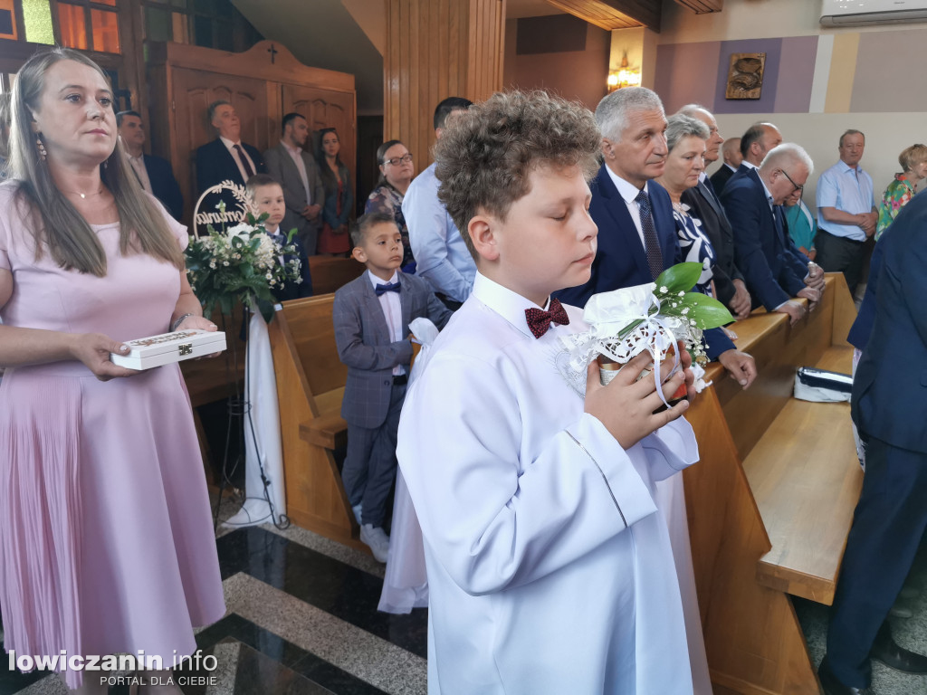 Pierwsza Komunia Św. w parafii w Bobrownikach