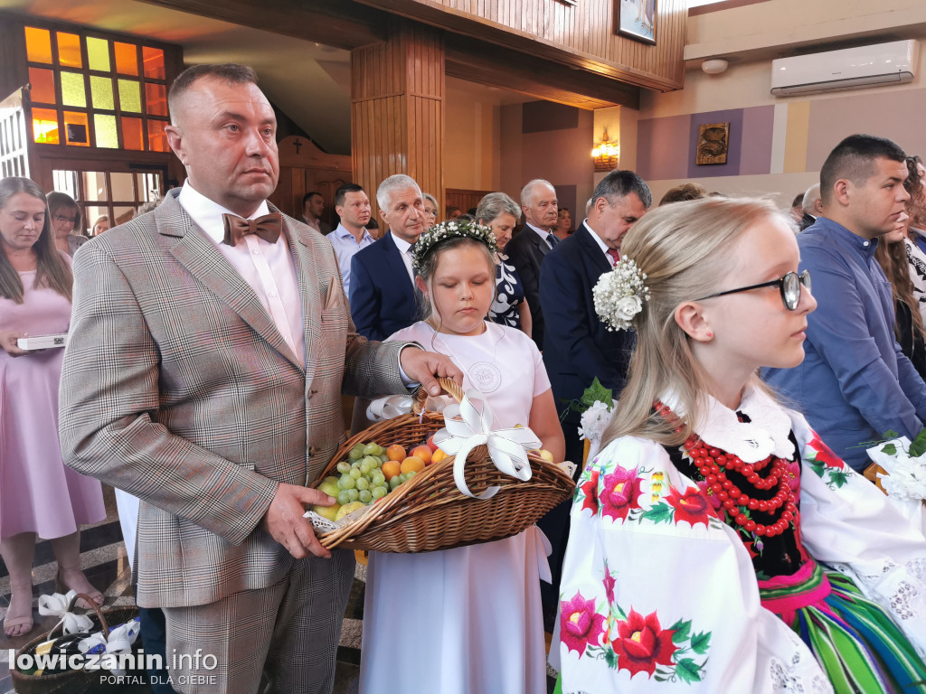 Pierwsza Komunia Św. w parafii w Bobrownikach