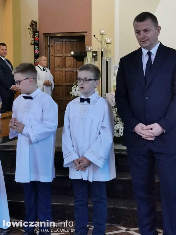 Pierwsza Komunia Św. w parafii w Bobrownikach