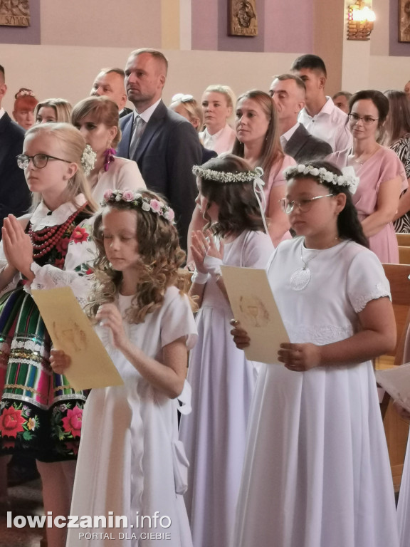 Pierwsza Komunia Św. w parafii w Bobrownikach