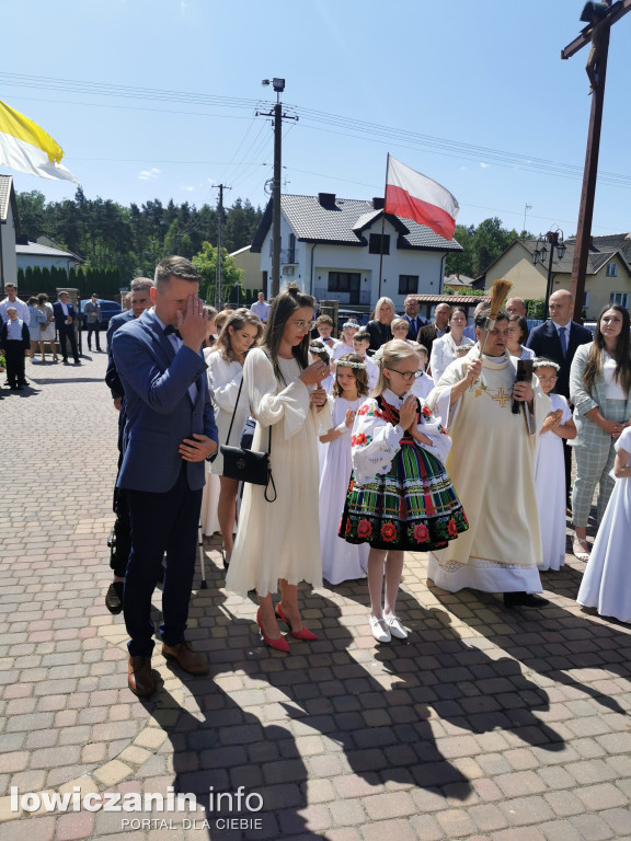 Pierwsza Komunia Św. w parafii w Bobrownikach