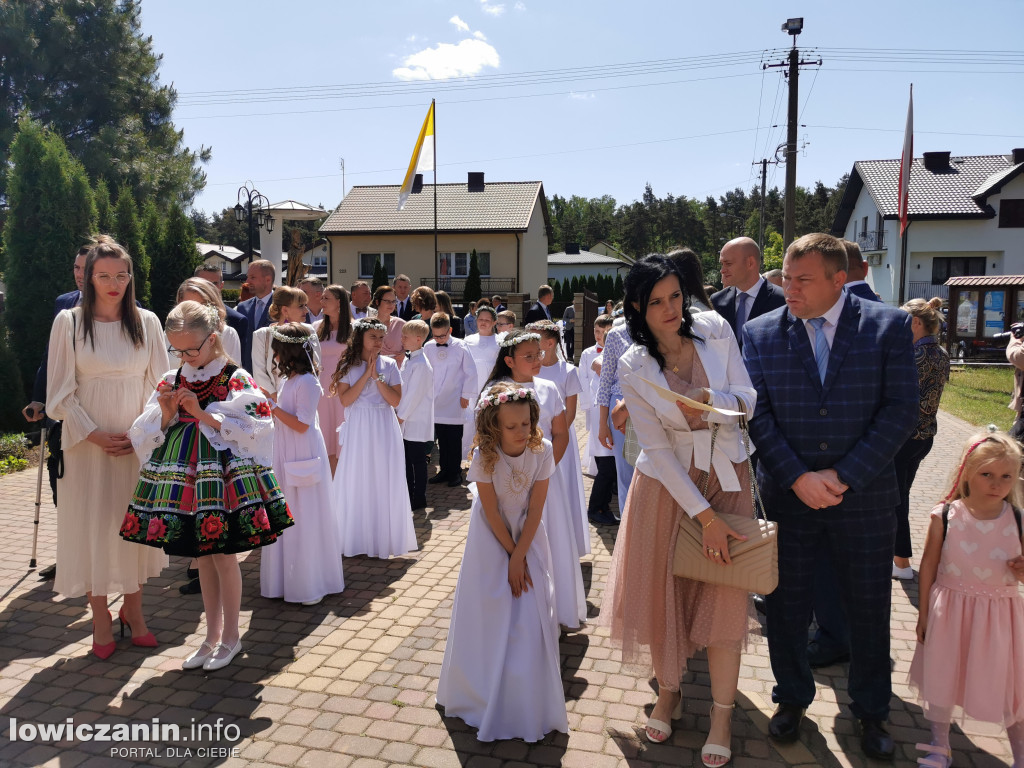 Pierwsza Komunia Św. w parafii w Bobrownikach