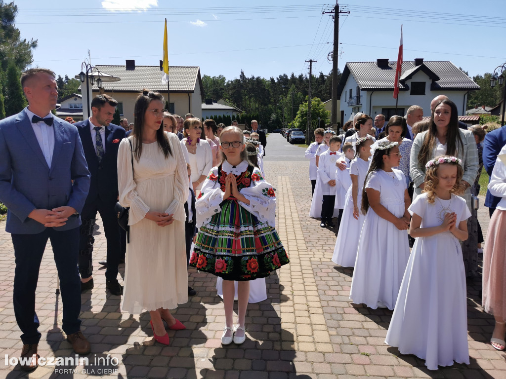 Pierwsza Komunia Św. w parafii w Bobrownikach