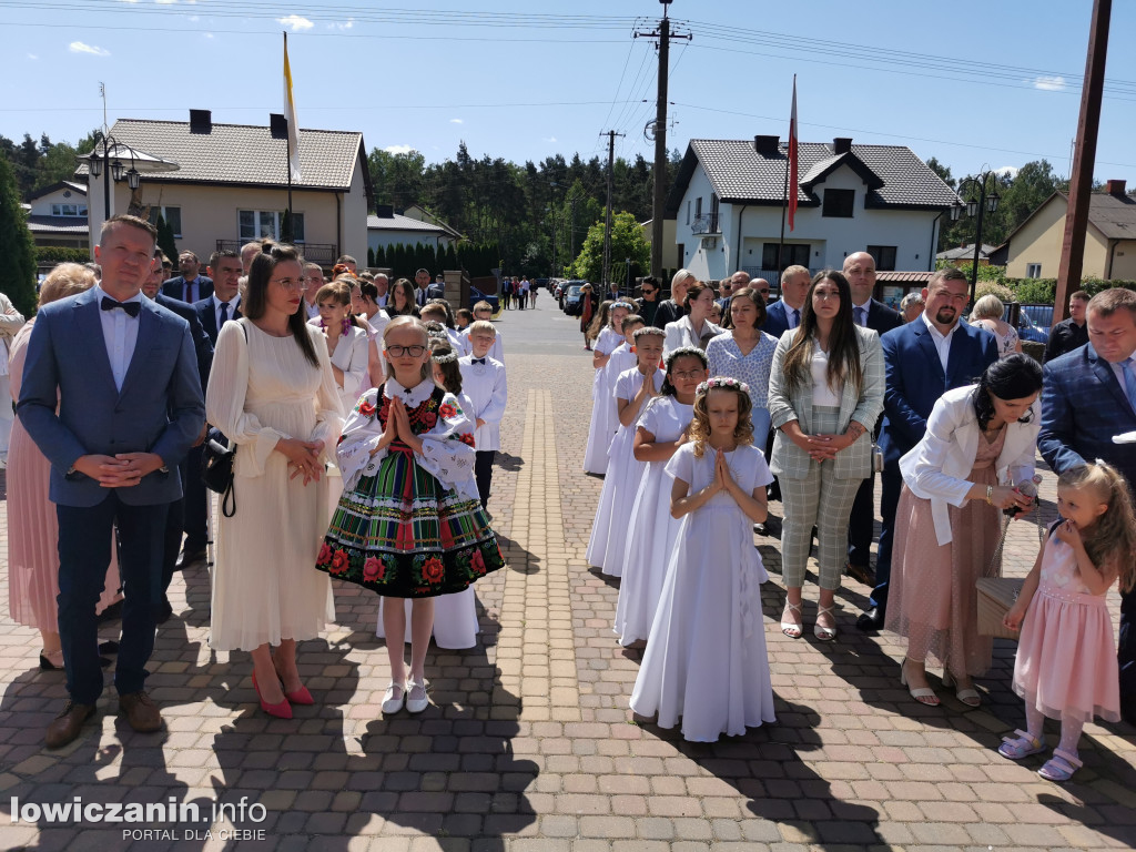 Pierwsza Komunia Św. w parafii w Bobrownikach
