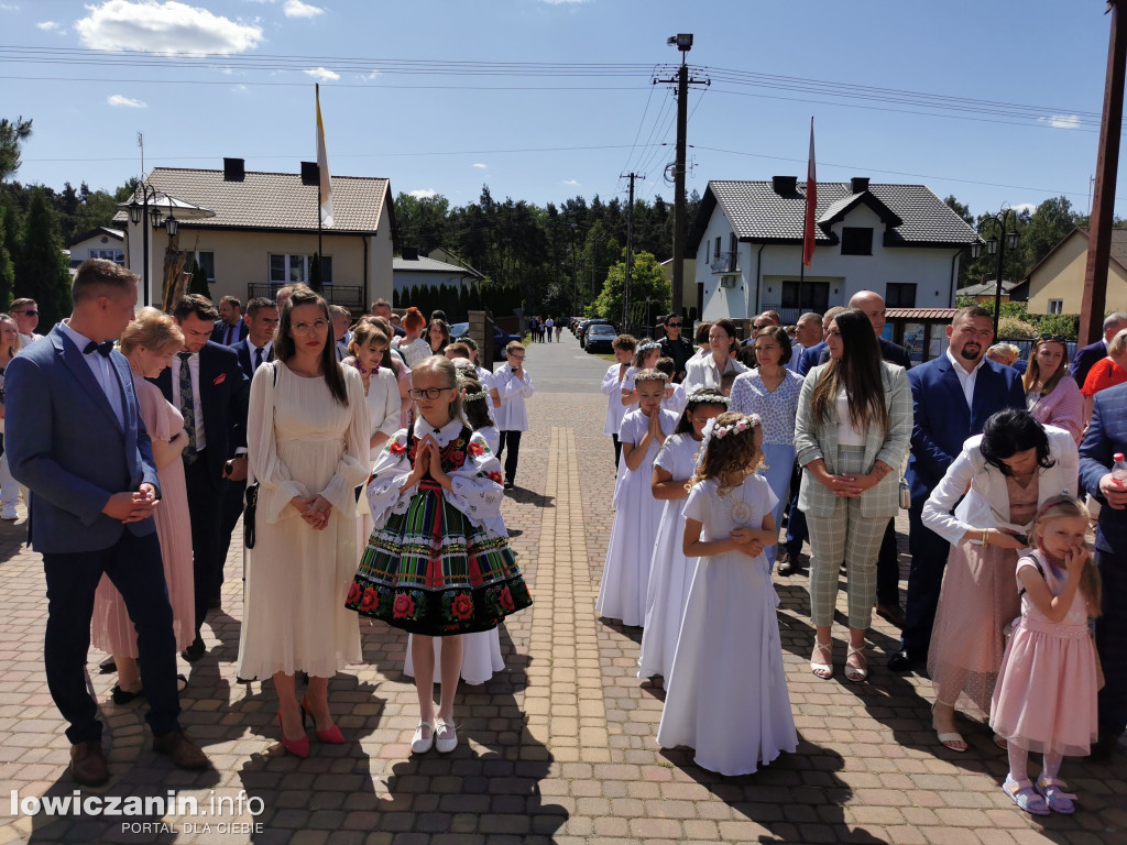 Pierwsza Komunia Św. w parafii w Bobrownikach
