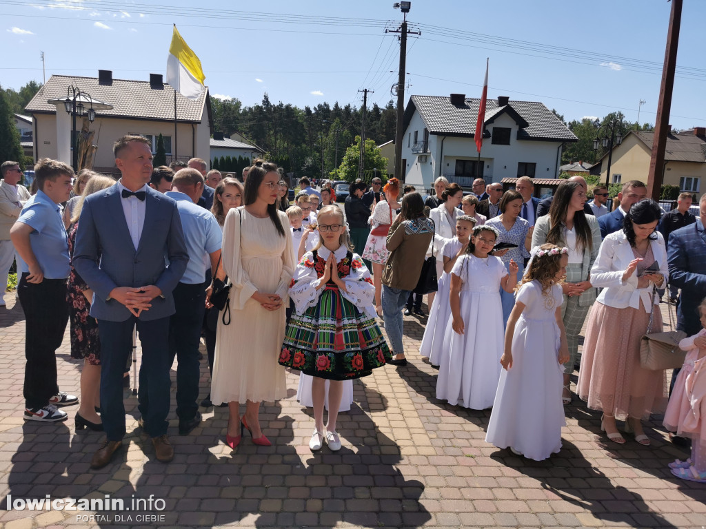 Pierwsza Komunia Św. w parafii w Bobrownikach