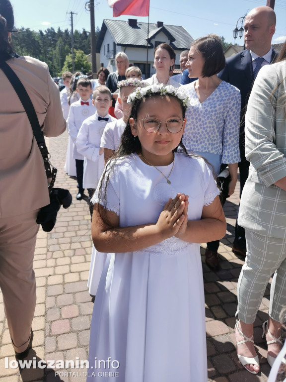 Pierwsza Komunia Św. w parafii w Bobrownikach