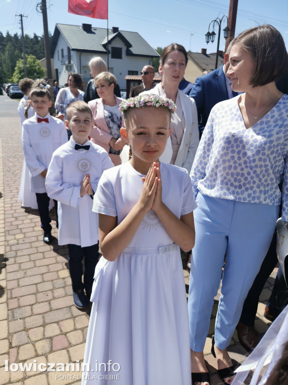Pierwsza Komunia Św. w parafii w Bobrownikach
