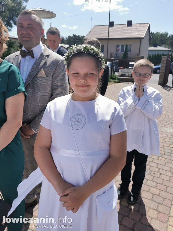 Pierwsza Komunia Św. w parafii w Bobrownikach