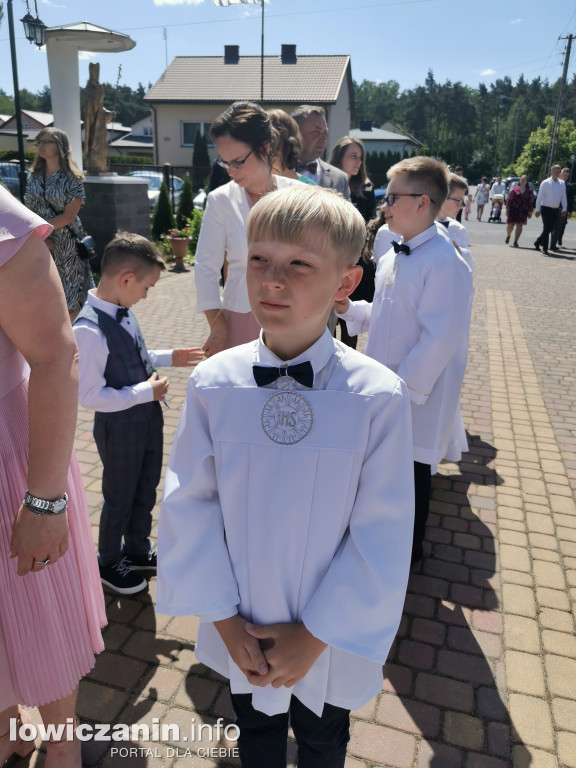 Pierwsza Komunia Św. w parafii w Bobrownikach