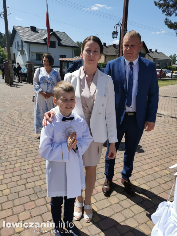 Pierwsza Komunia Św. w parafii w Bobrownikach