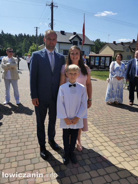 Pierwsza Komunia Św. w parafii w Bobrownikach