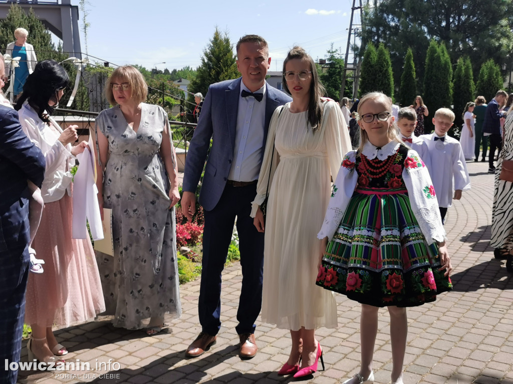 Pierwsza Komunia Św. w parafii w Bobrownikach