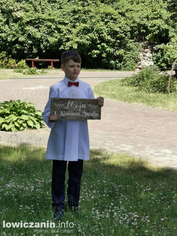 Pierwsza Komunia Św. w parafii w Bobrownikach