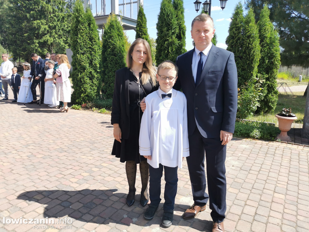Pierwsza Komunia Św. w parafii w Bobrownikach