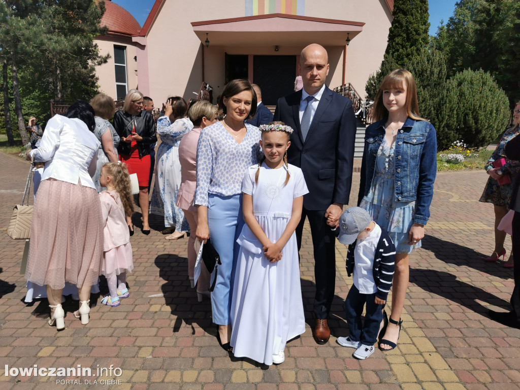 Pierwsza Komunia Św. w parafii w Bobrownikach