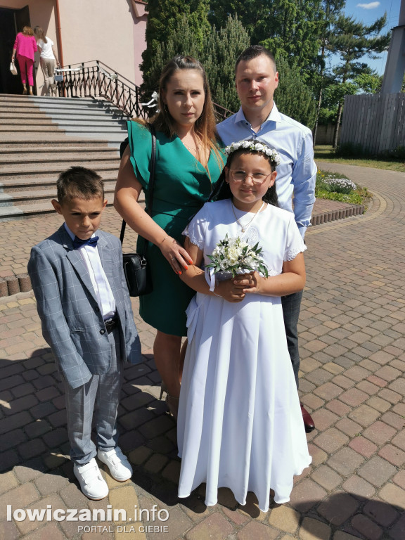 Pierwsza Komunia Św. w parafii w Bobrownikach