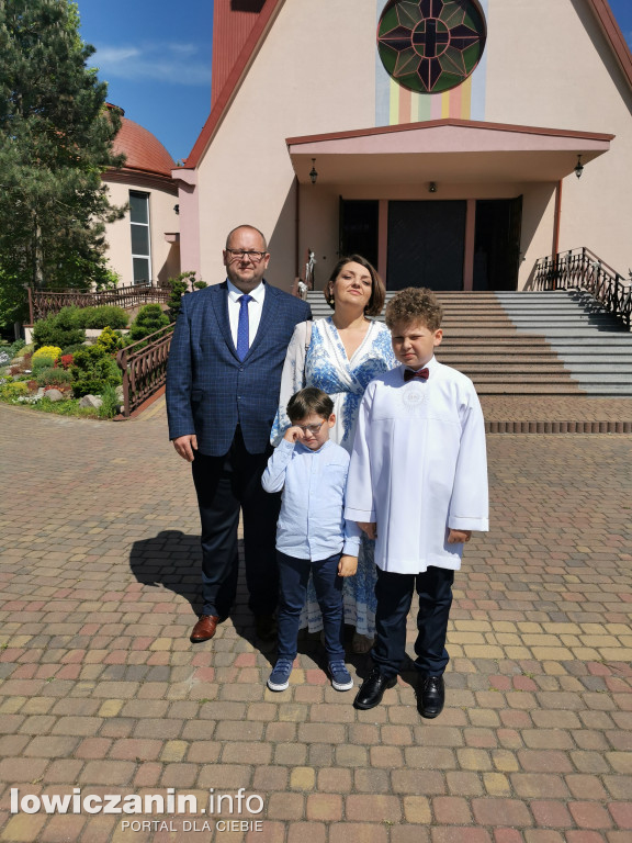Pierwsza Komunia Św. w parafii w Bobrownikach