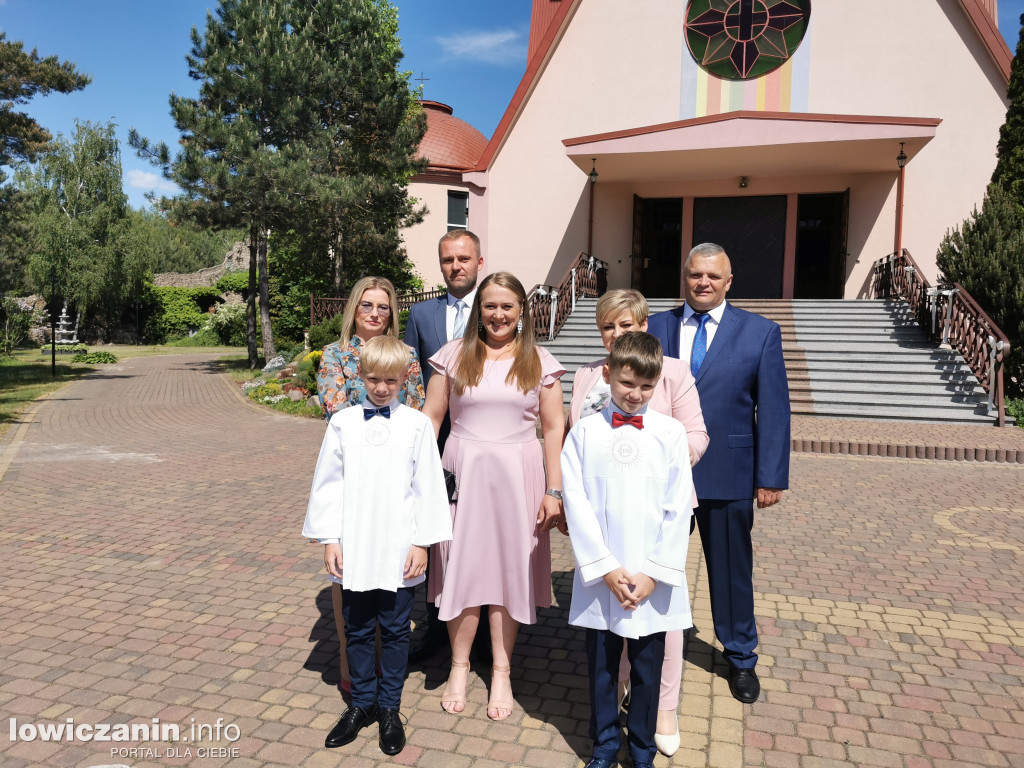 Pierwsza Komunia Św. w parafii w Bobrownikach