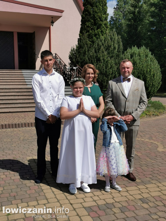 Pierwsza Komunia Św. w parafii w Bobrownikach