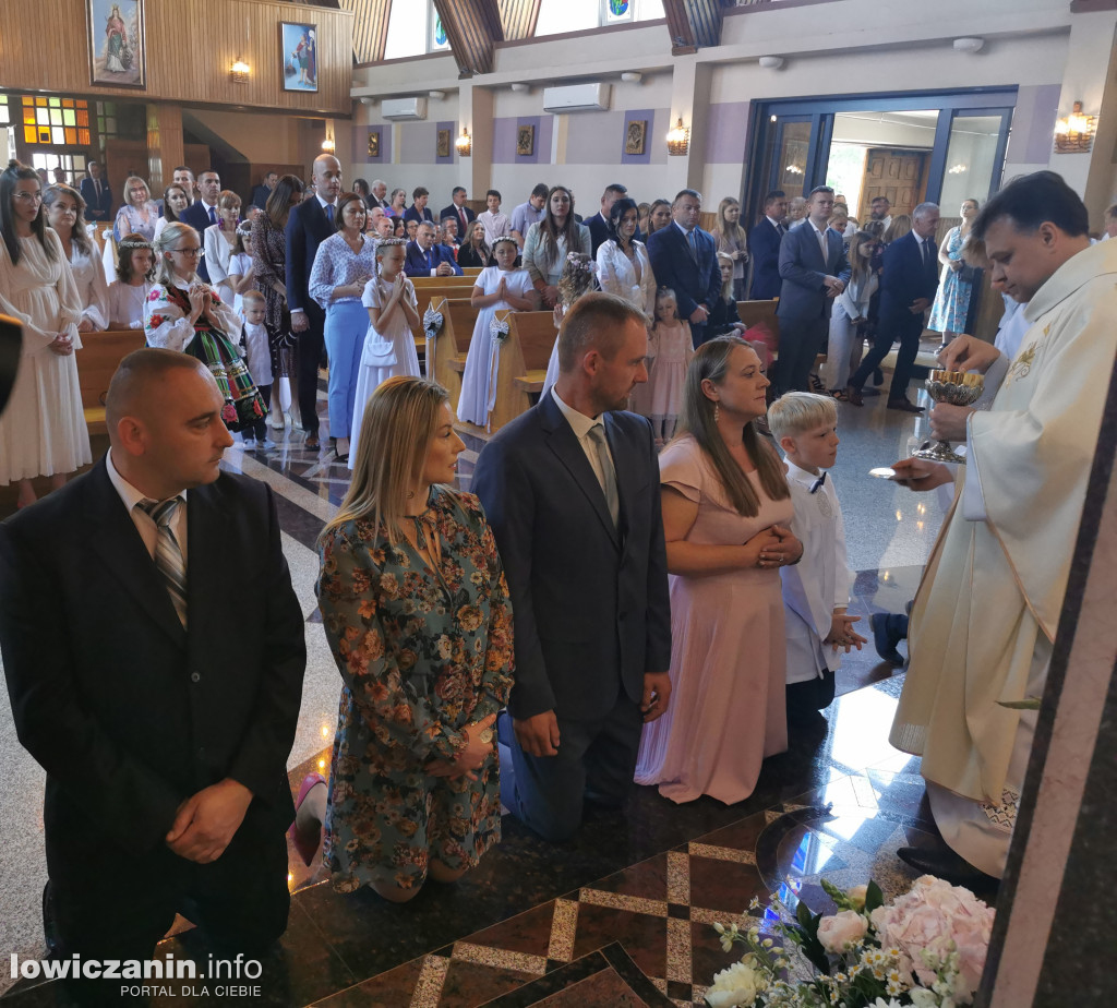 Pierwsza Komunia Św. w parafii w Bobrownikach