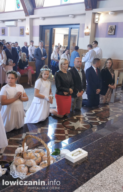 Pierwsza Komunia Św. w parafii w Bobrownikach