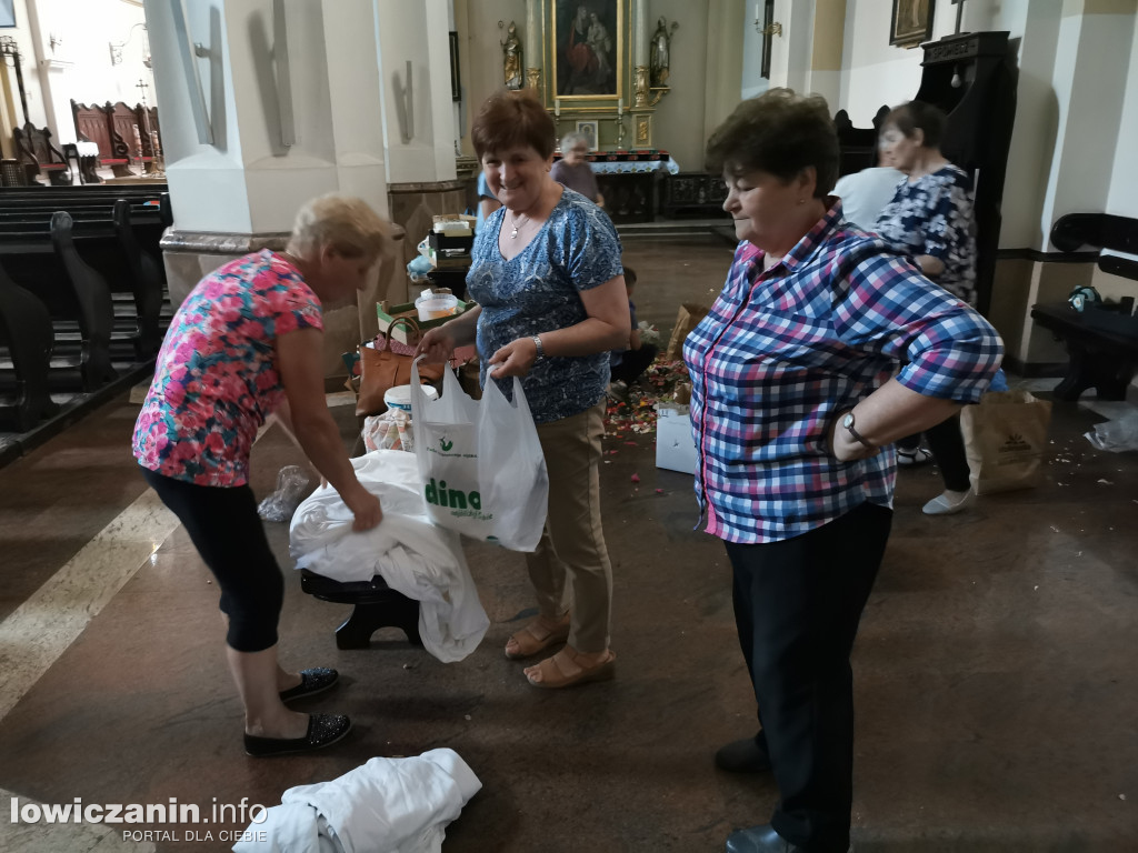 Kwiecisty dywan Boże Ciało Domaniewice 2023