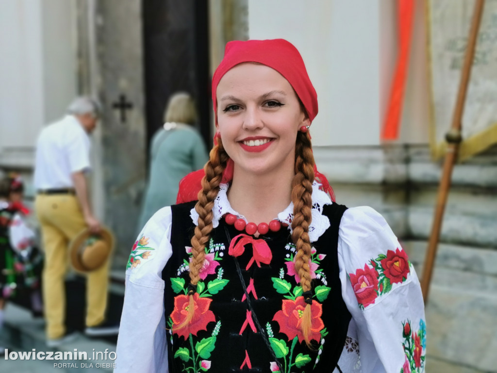 Uroczysta procesja w Boże Ciało w Łowiczu