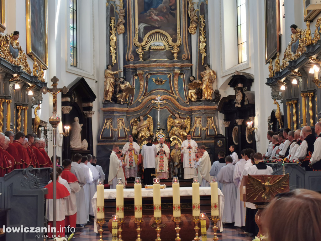 Uroczysta procesja w Boże Ciało w Łowiczu