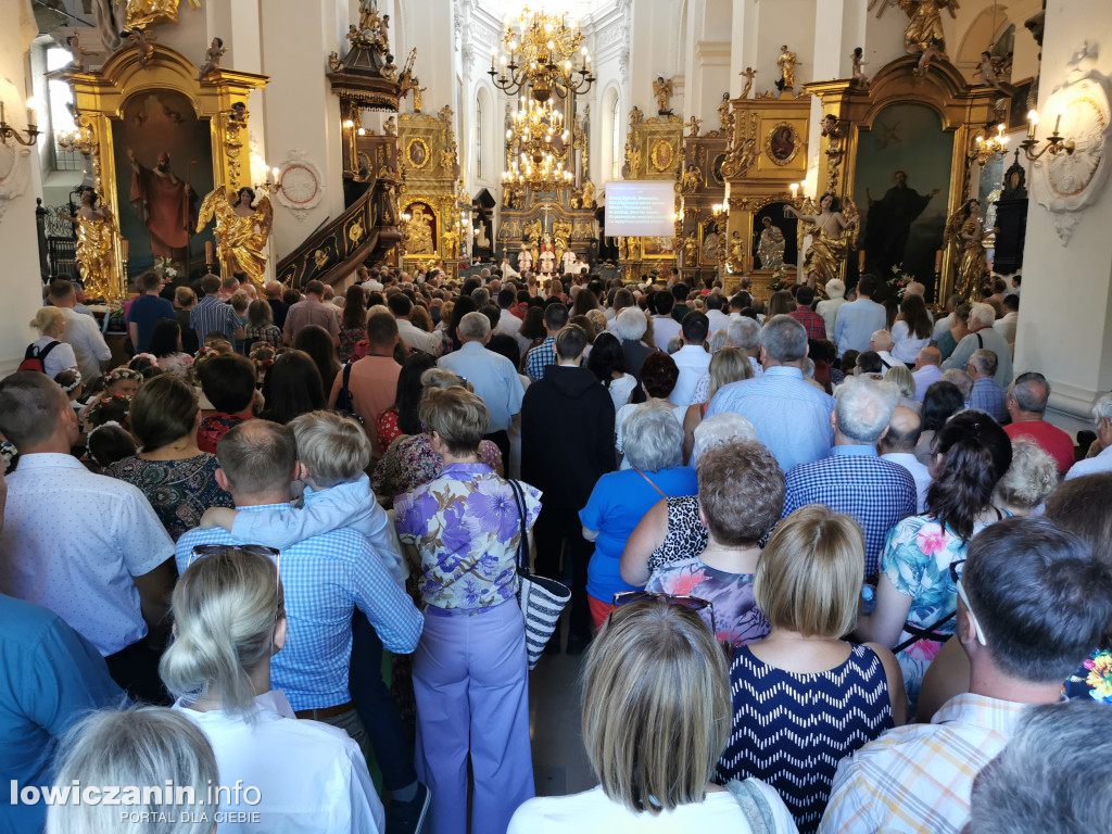 Uroczysta procesja w Boże Ciało w Łowiczu