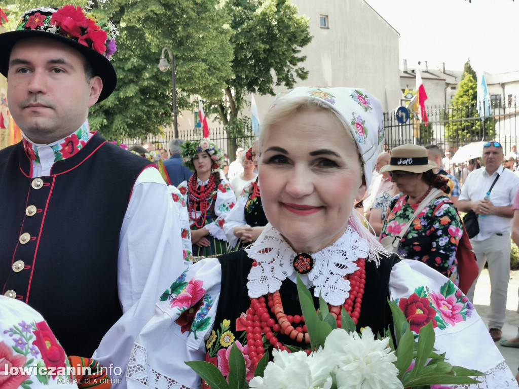 Uroczysta procesja w Boże Ciało w Łowiczu