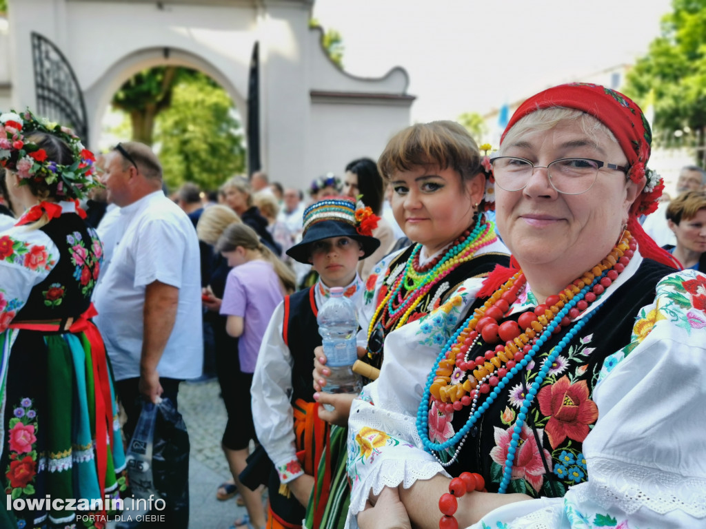 Uroczysta procesja w Boże Ciało w Łowiczu