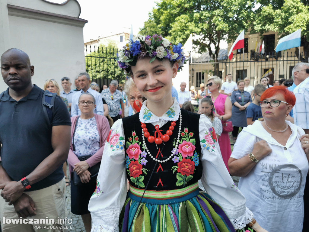 Uroczysta procesja w Boże Ciało w Łowiczu