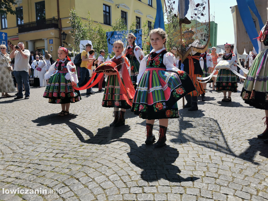 Uroczysta procesja w Boże Ciało w Łowiczu
