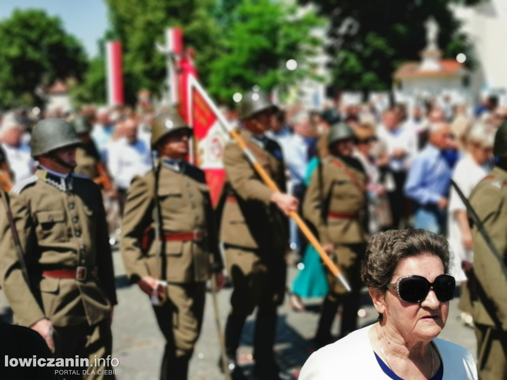 Uroczysta procesja w Boże Ciało w Łowiczu