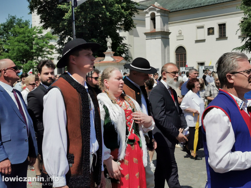 Uroczysta procesja w Boże Ciało w Łowiczu