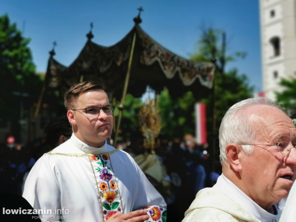 Uroczysta procesja w Boże Ciało w Łowiczu