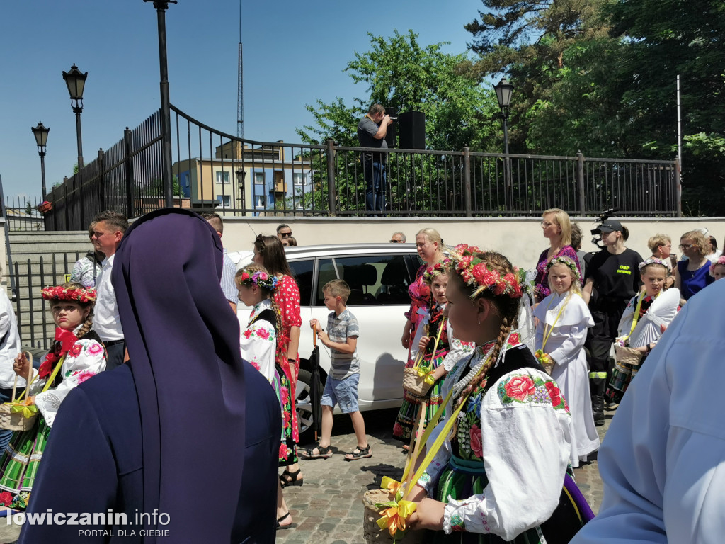 Uroczysta procesja w Boże Ciało w Łowiczu