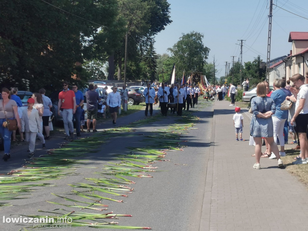 Po tataraku. Procesja Bożego Ciała w Złakowie