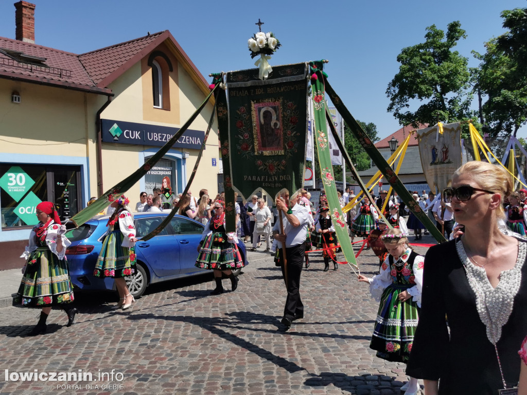 Uroczysta procesja w Boże Ciało w Łowiczu