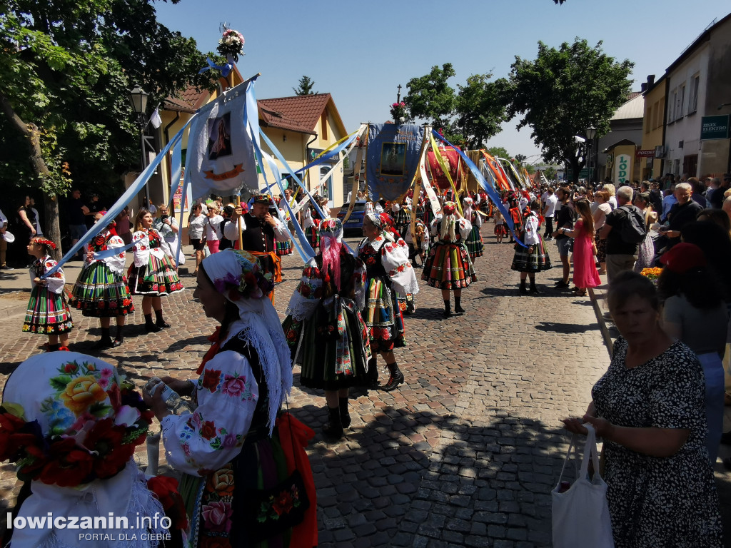 Uroczysta procesja w Boże Ciało w Łowiczu
