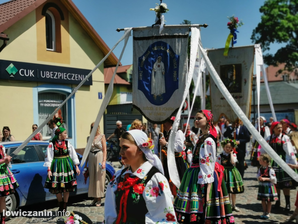 Uroczysta procesja w Boże Ciało w Łowiczu